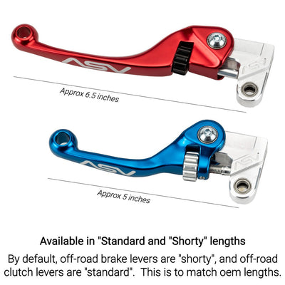 ASV Inventions F4 Series Clutch and Brake Lever Pair Pack # BCF42303