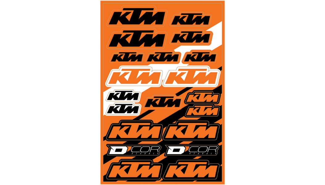 D'Cor Visuals Decal Sheet