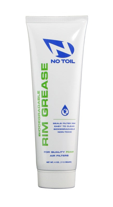 No Toil Air Filter Rim Grease Tube 4oz. (113g)