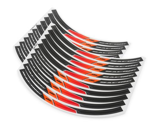 KTM Wheel Trim Ring Sticker Kit MX/Enduro/Adv 2003-2025