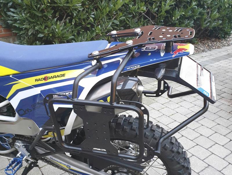 Husqvarna 701 Luggage rack + Outback pannier racks- Integration Kit