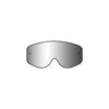 KTM Racing Goggles Single Lens Silver Mirror