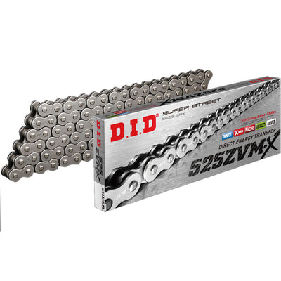 DID 525 ZVM-X Super Street Series X-Ring Chain (120 Links)