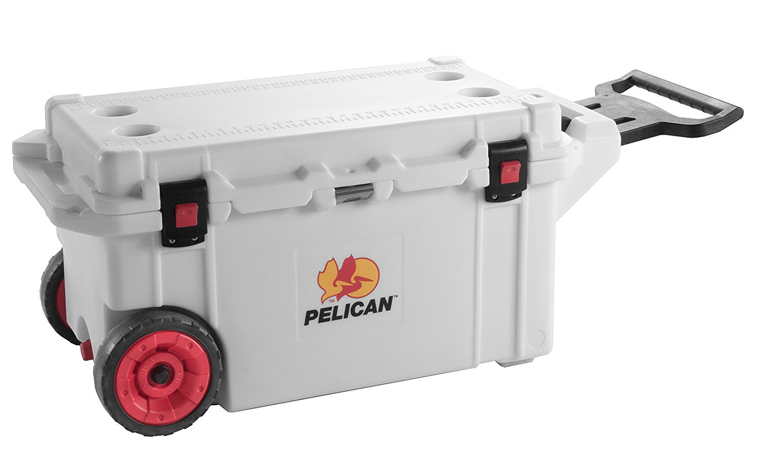 Pelican ProGear Wheeled Elite Cooler (White) - KTM Twins