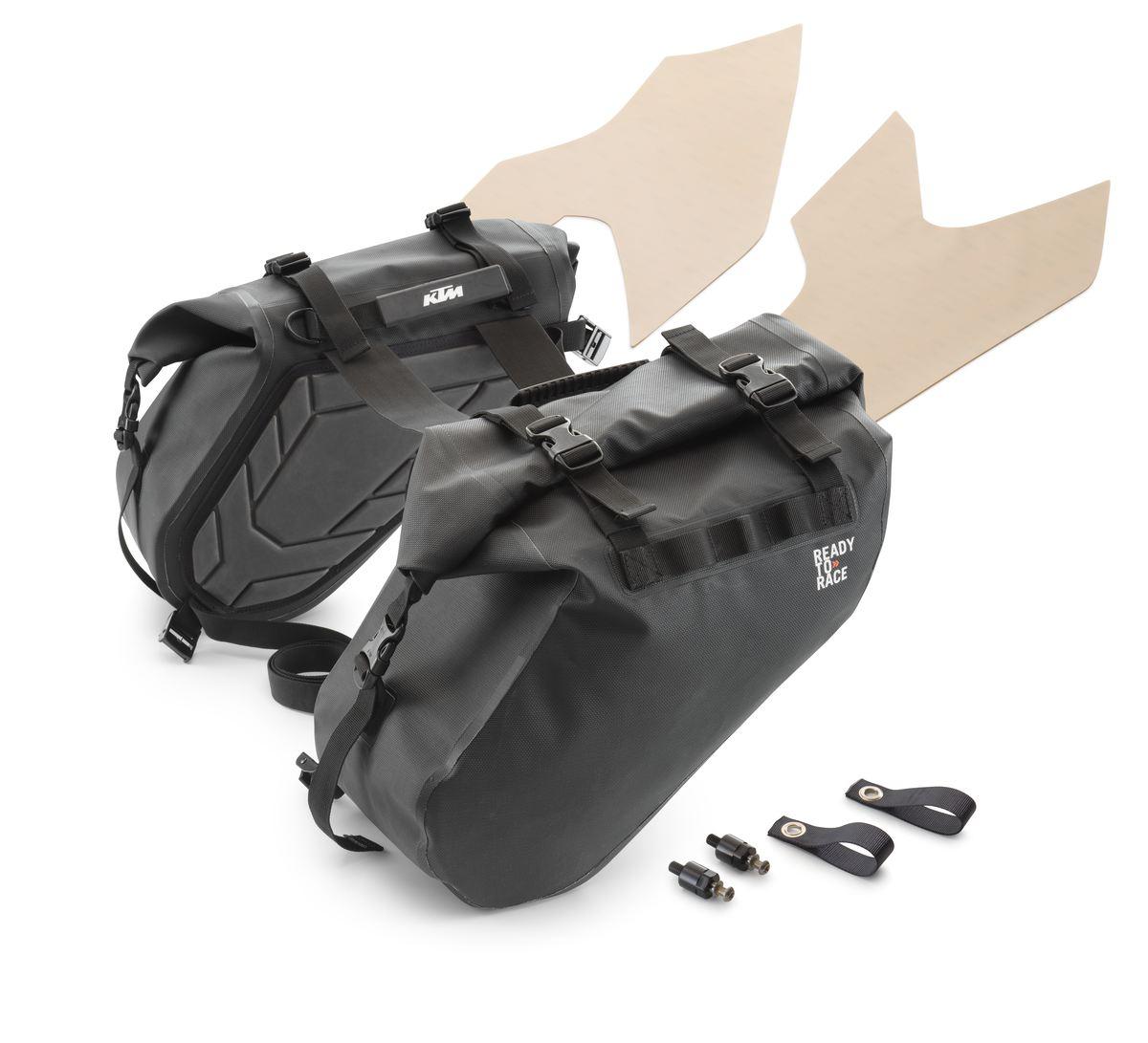 Side bags set - KTM EXC Baja - Carbon Fox