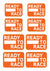 KTM Hub Sticker Kit MX/Enduro/690 2006-2024