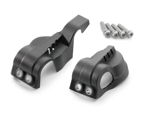 Polisport Fork Protectors For KTM SX SXF 2015-2020 & EXC EXCF 2016-2020 - Black Mud Guards