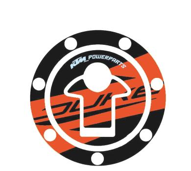 KTM Fuel Tank Cap Sticker 200/390 Duke 2017-2023