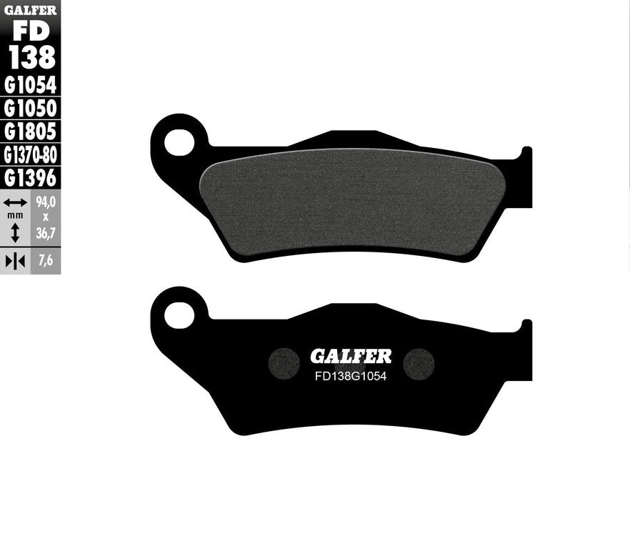 Galfer FD138 Front Brake Pads KTM MX/END/ADV/SMT 1993-2024