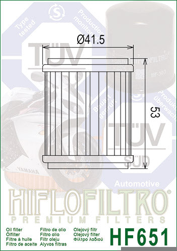 HiFlo Oil FIlter Set KTM 690 Duke/Enduro/SMC/R 2007-2018