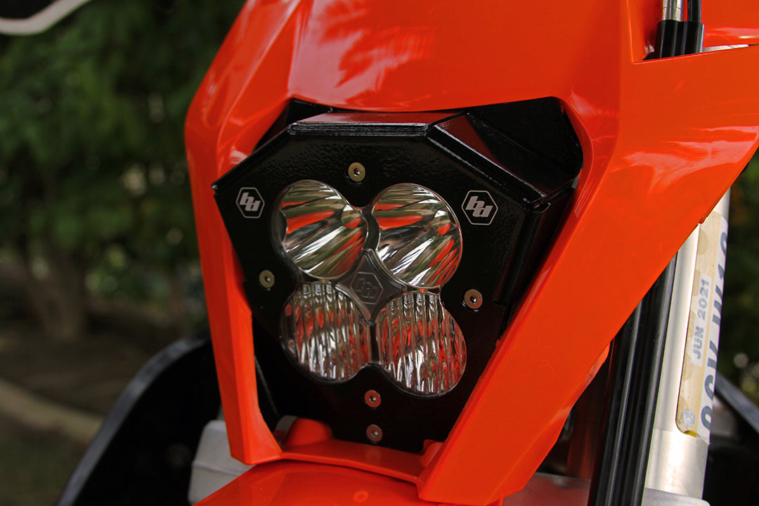 Baja Designs XL Pro, KTM LED Headlight Kit w/Shell, (17-19) D/C - KTM Twins