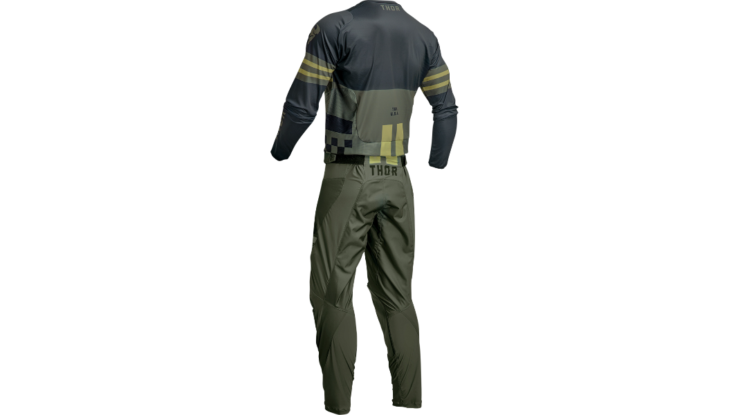 Thor Pulse 04 LE Motorcycle Pants - Mid/Lime