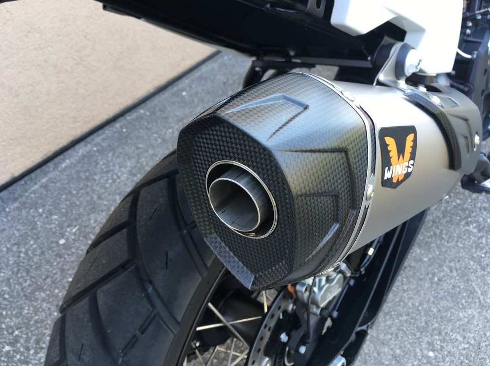 KTM ADVENTURE 890 2021-2022 Leo Vince LV One Evo Black Edition Slip-on  Muffler