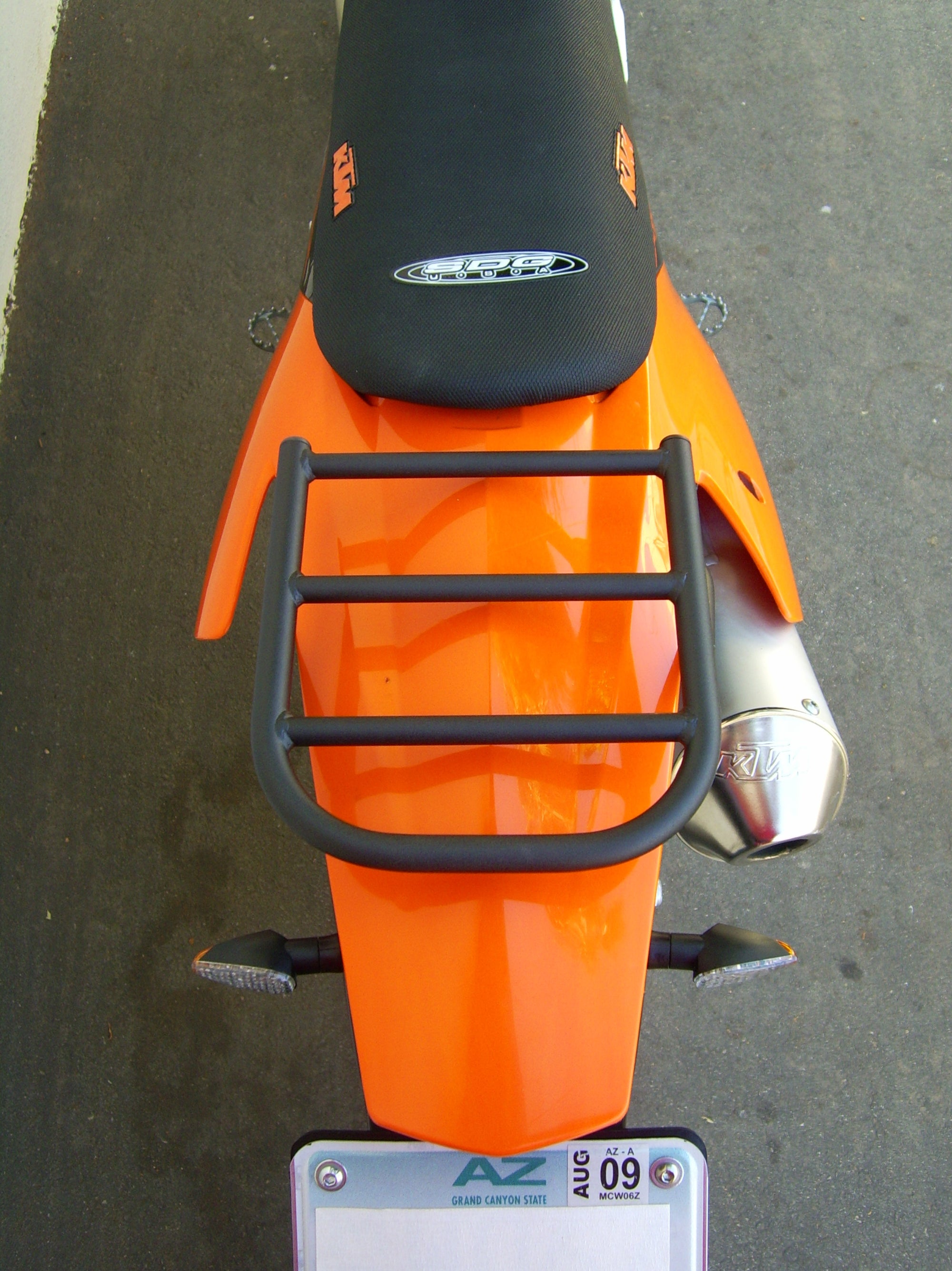 Alforjas Laterales Con Soporte Ktm Original 250 390 Adv Bamp