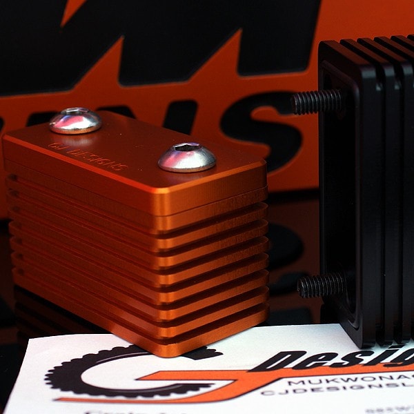 CJ Designs KTM Clutch Cooler Kit