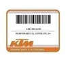 KTM Rear Brake Cyl. Cover Cpl. 04