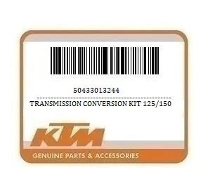 KTM Transmission Conversion Kit 125/150