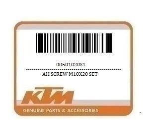 KTM AH Screw M10X20 Set