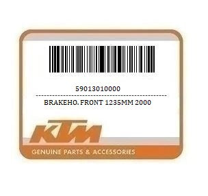 KTM Brakeho. Front 1235mm 2000