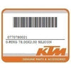 KTM 0-Ring 78,00X2,00 Silicon