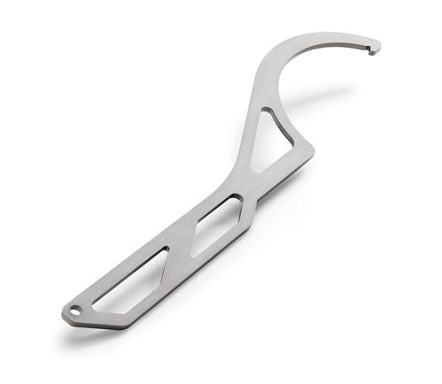 Universal Rear Shock Absorber Wrench - Double-Sided C-Spanner Tool For Adjusting