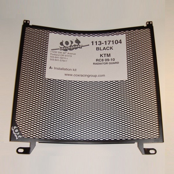 Cox Racing Radiator Guard Protection KTM RC8 2009-2013