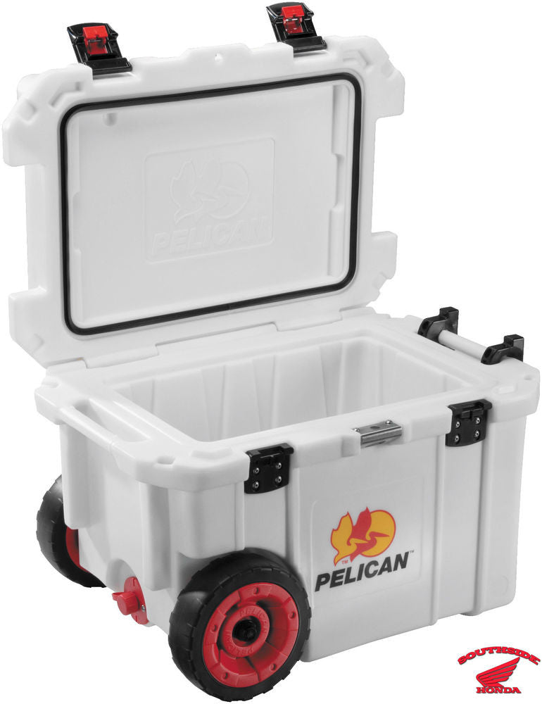 Pelican ProGear Wheeled Elite Cooler (White) - KTM Twins